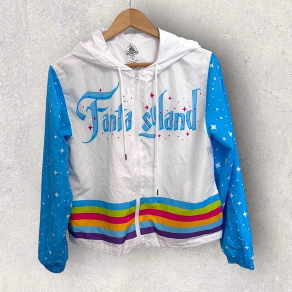 Disney parks fantasyland windbreaker jacket